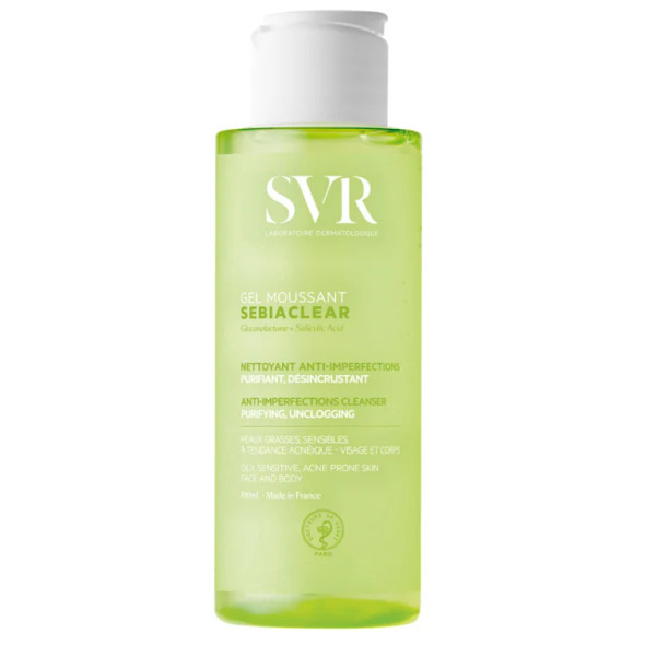 Laboratoires SVR - Sebiaclear Gel Mousse Detergente Seboregolatore Confezione 100 Ml