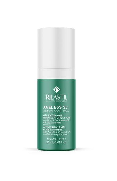 Rilastil - Ageless SC Gel Viso Antirughe Minimizzatore Di Pori Confezione 30 Ml