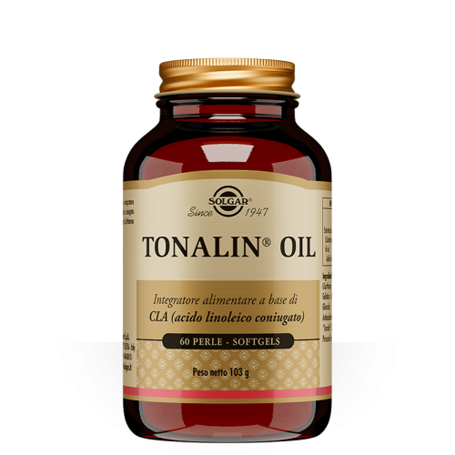 Solgar - Tonalin Oil Integratore Alimentare Per Migliorare Massa Magra E Grassa Confezione 60 Perle