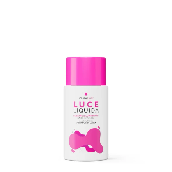 Veralab Luce Liquida Lozione Esfoliante Viso Illuminante Travel Size Confezione 50 Ml