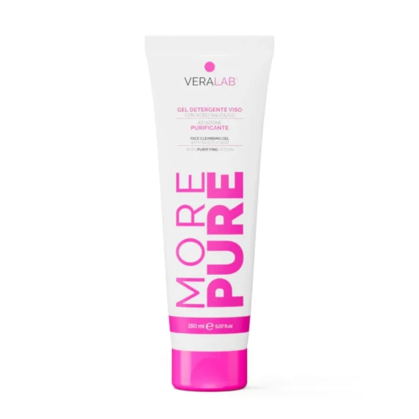 Veralab - More Pure Gel Detergente Purificante Pelli Miste e Impure Confezione 150 Ml