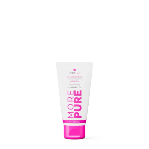 Veralab More Soft Mousse Detergente Viso Lenitivo e Protettivo Travel Size Confezione 50 Ml