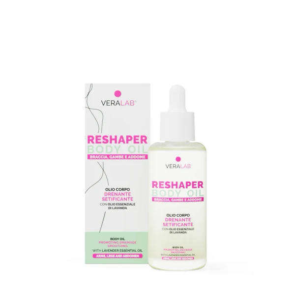 Veralab - Reshaper Body Oil Olio Corpo Drenanate E Setificante Confezione 150 Ml