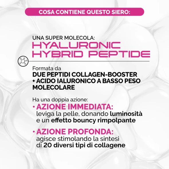Veralab - Siero Exopeptide Rimpolpante Ed Elasticizzante Viso Confezione 30 Ml