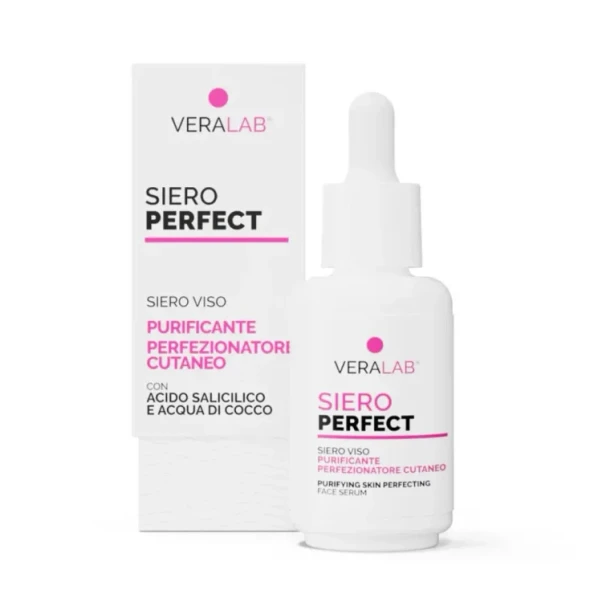 Veralab - Siero Perfect Purificante E Perfezionatore Con Acido Salicilico Viso Confezione 30 Ml