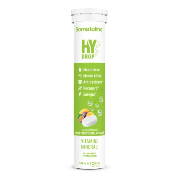 Somatoline - Hydrop Mango&Passion Fruit Vitamine Minerali Effervescenti Confezione 20 Compresse