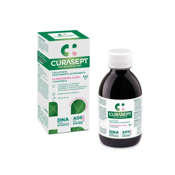 Curasept - ADS Collutorio Astringente Con Clorexidina 0,20% Confezione 200 Ml (Confezione Danneggiata)
