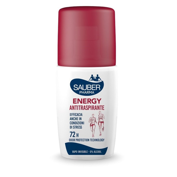 Sauber - Energy Deodorante Vapo Antitraspirante Regola I Picchi Di Sudorazione 72H Confezione 90 Ml