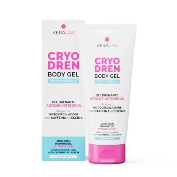 Veralab Cryo Dren Gel Drenante Effetto Ghiaccio  Confezione 200 Ml