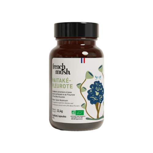 French Mush - Maitake+Pleurotus Bio Perdita Di Peso E Sazietà Confezione 56 Capsule