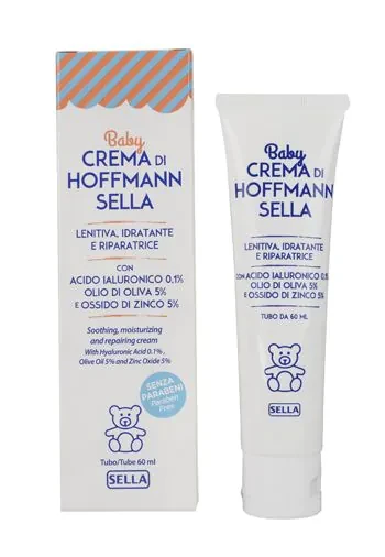 Sella - Crema Hoffmann Baby Lenitiva, Idratante E Riparatrice Confezione 60 Ml