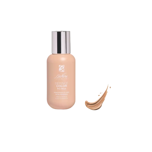 Bionike - Defence Color Pro Wear Spf 30 Fondotinta Fluido 04 Beige Confezione 50 Ml