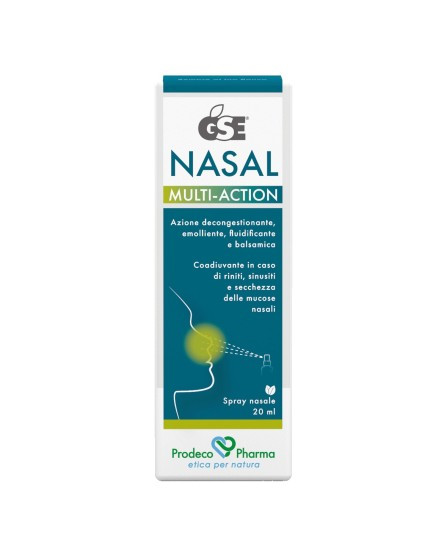 Gse - Nasal Multi-Action Soluzione Decongestionante Nasale Confezione 20 Ml