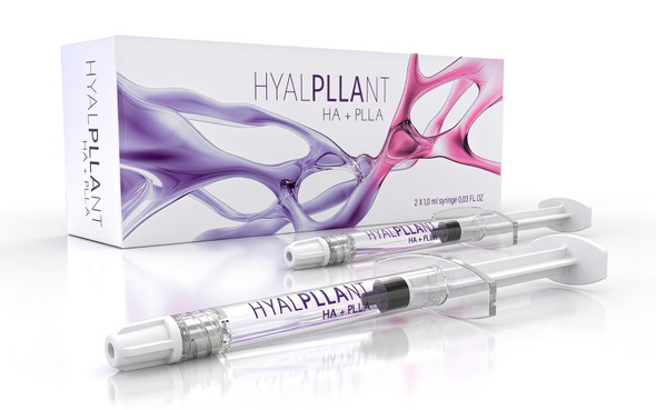 Esmedica  Hyalpllant Gel Bioristrutturante (HA+PLLA)   Siringa Preriempita Confezione 2x1 ml