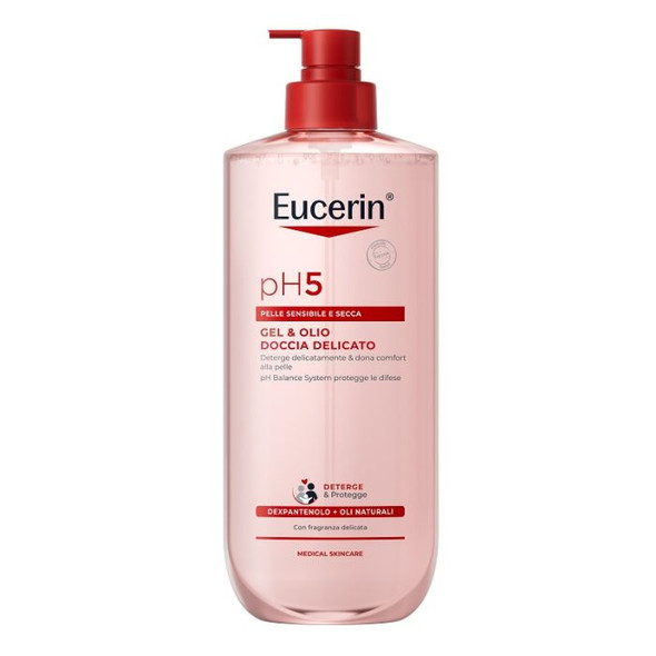 Eucerin -  Ph5 Gel & Olio Doccia Delicato Idratante Confezione 750 Ml