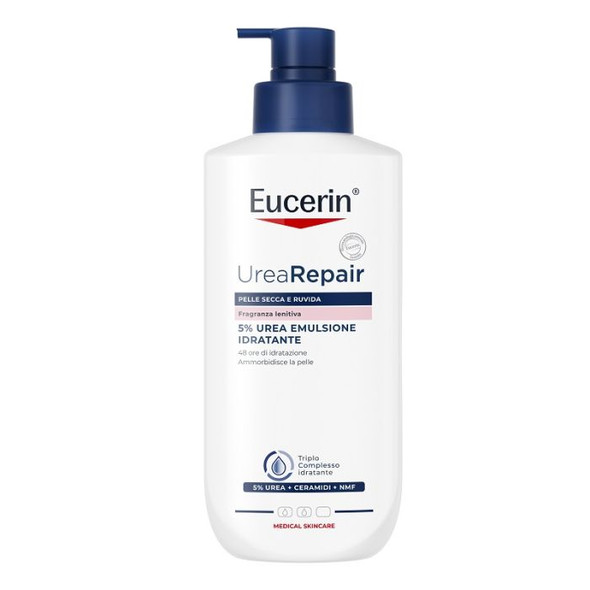 Eucerin - UreaRepair Plus 5% Urea Emulsione Idratante Corpo 48h Di Idratazione Confezione 400 Ml