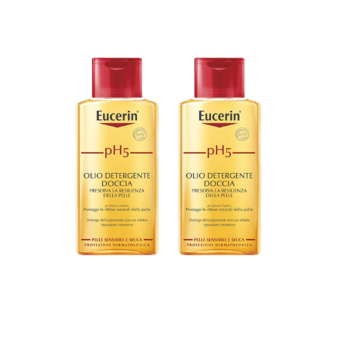 Eucerin - Ph5 Olio Detergente Doccia Bipacco Confezione 200 Ml + 200 Ml