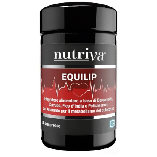 Nutiva - Equilip Integratore Alimentare Colesterolo Confezione 30 Compresse
