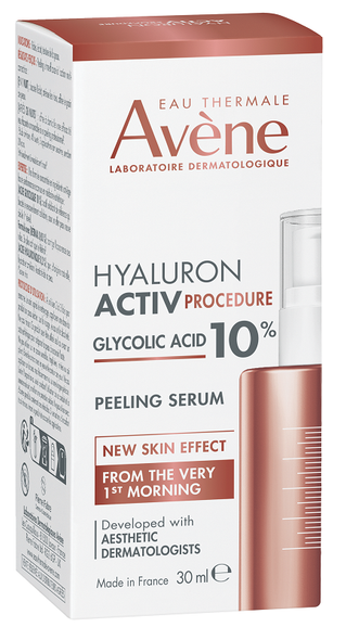 Avène - Hyaluron Activ Procedure Siero Peeling Acido Glicolico 10% Confezione 30 Ml
