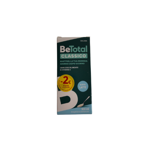 BeTotal -  Classico Sciroppo Integratore Vitamine B PROMO Confezione 100 Ml