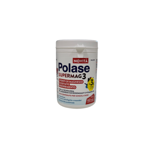 Polase - Supermag 3 Integratore Stanchezza e Metabolismo Energetico PROMO Confezione 120 Gr