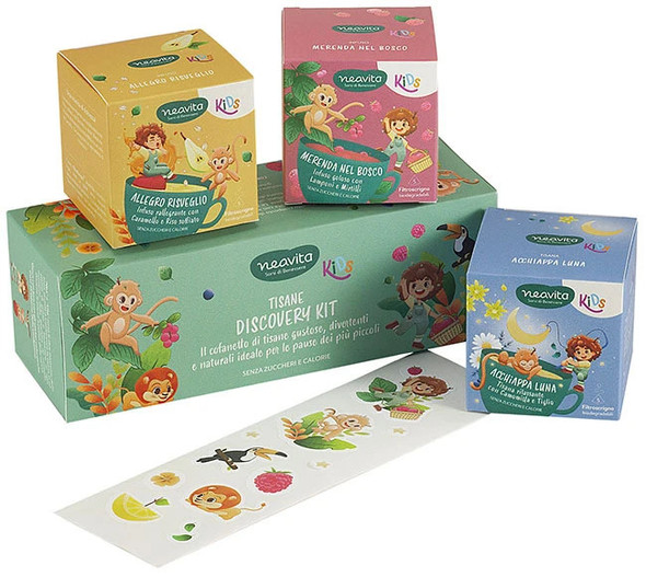 Neavita - Discovery Kit Tisane Kids Confezione 15 Filtroscrigni
