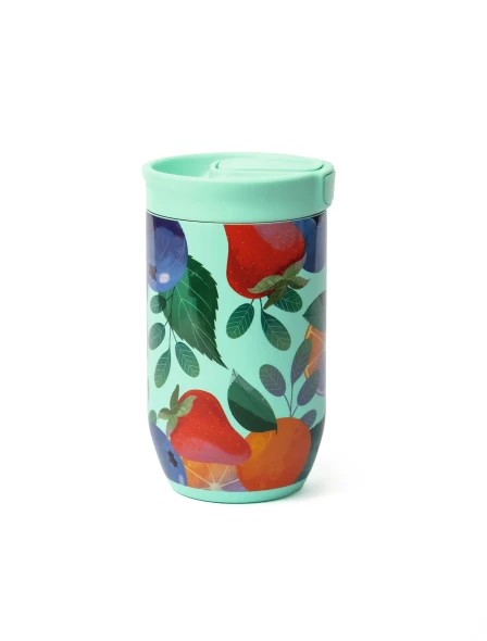 Neavita - Fruttattiva Mug Tazza Thermos Azzurra Confezione 350 Ml