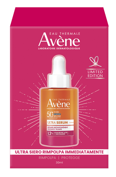 Avène - Ultra Siero Rimpolpa Immediatamente con Protezione SPF 50+   Flacone 30 Ml