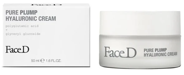 Face D - Pure Plump Hyaluronic Crema Viso Idratante E Rimpolpante Confezione 50 Ml