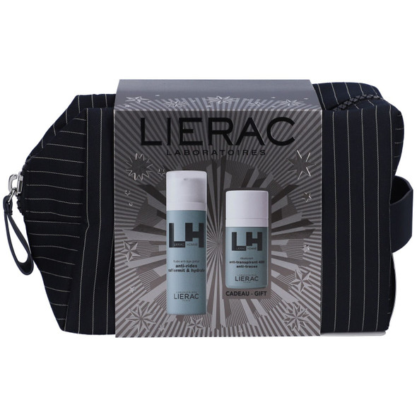 Lierac - Cofanetto Natale Uomo Fluido e Deodorante Confezione 2 Pezzi