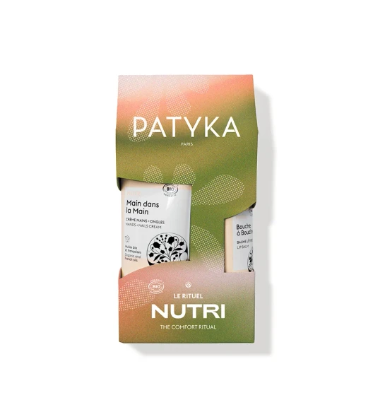 Patyka - Cofanetto Natale Rituale Nutri Crema Mani+Balsamo Labbra Nutriente Confezione 2 Pezzi