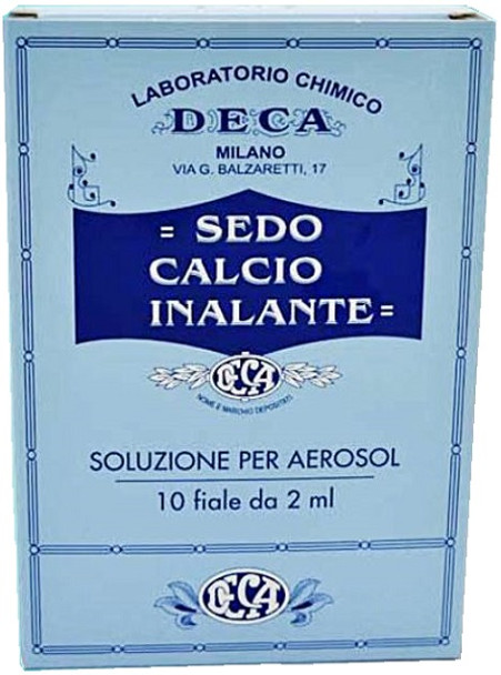 Sedo Calcio - Inalante Soluzione Secchezza Mucosa Nasale Confezione 10 Flaconcini 