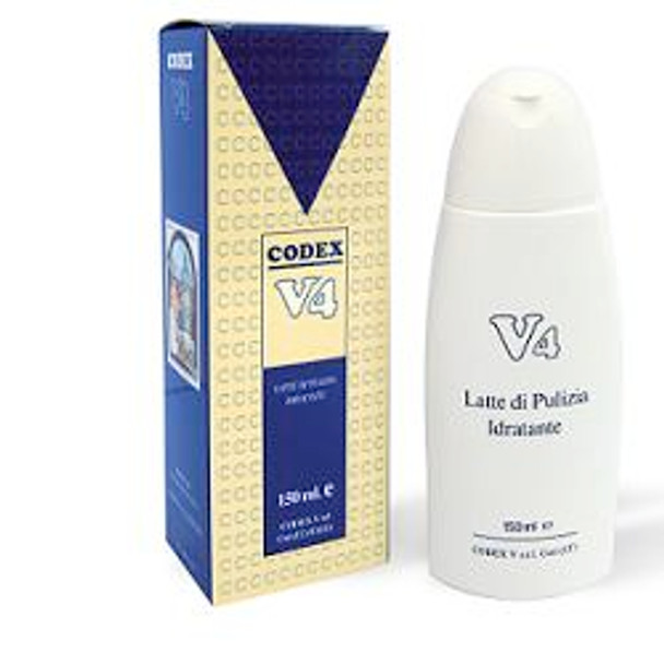 Codex v - V4 Latte Di Pulizia Idratante Confezione 150 Ml