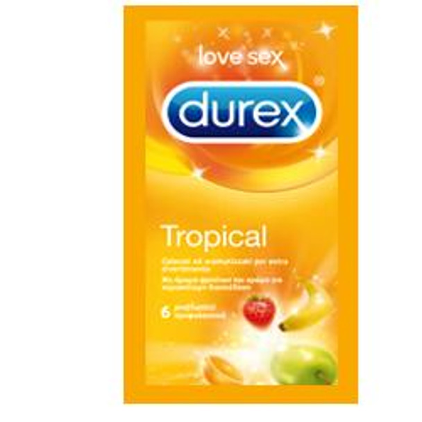 Durex - Tropical Easy-On Confezione 6 Profilattici