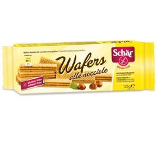 Schar - Wafers Alla Nocciola Senza Glutine Confezione 125 Gr