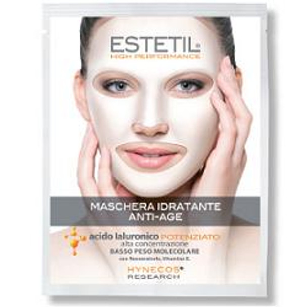 Estetil - Maschera Idratante Con Acido Ialuronico Confezione 17 Ml