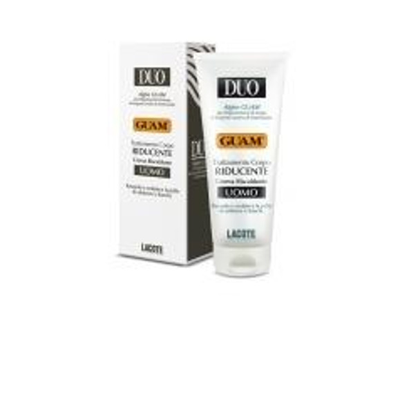Guam - Fanghi Alga Duo Crema Riducente Uomo Riscaldante Confezione 200 Ml 