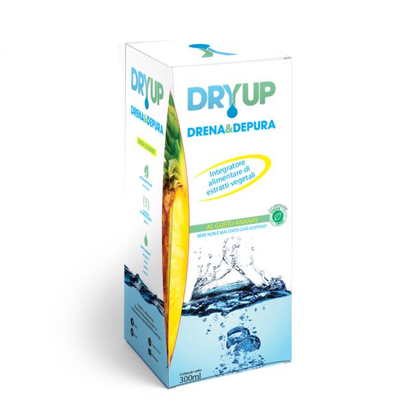 Tocas - Dry Up Drenante Gusto Ananas Confezione 300 Ml