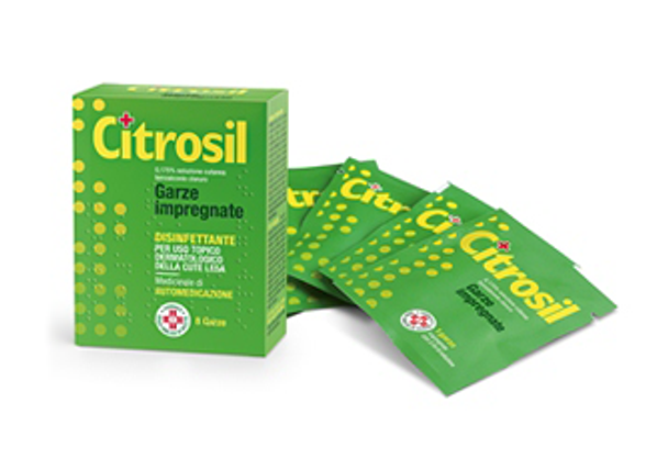 Citrosil - Fazzoletti Imbevuti Confezione 8 Pezzi