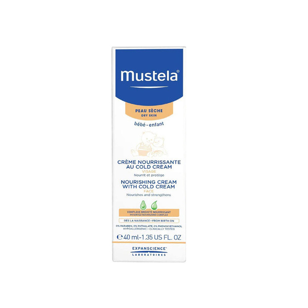 Mustela - Crema Nutriente Alla Cold Cream Viso Confezione 40 Ml Mustela - Crema Nutriente Alla Cold Cream Viso Confezione 40 Ml