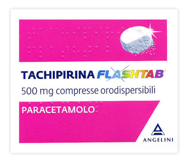 Tachipirina - Flashtab 500 Mg Confezione 16 Compresse Orodispersibili 