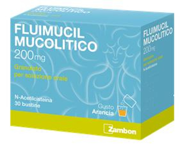 Fluimucil - Mucolitici 200 Mg Confezione 30 Bustine