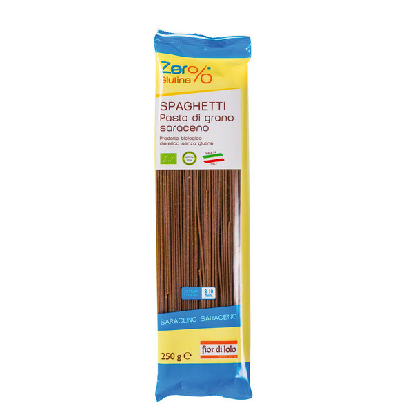 Il Fior di Loto - Zero% Spaghetti di Grano Saraceno Senza Glutine Bio Confezione 250 Gr