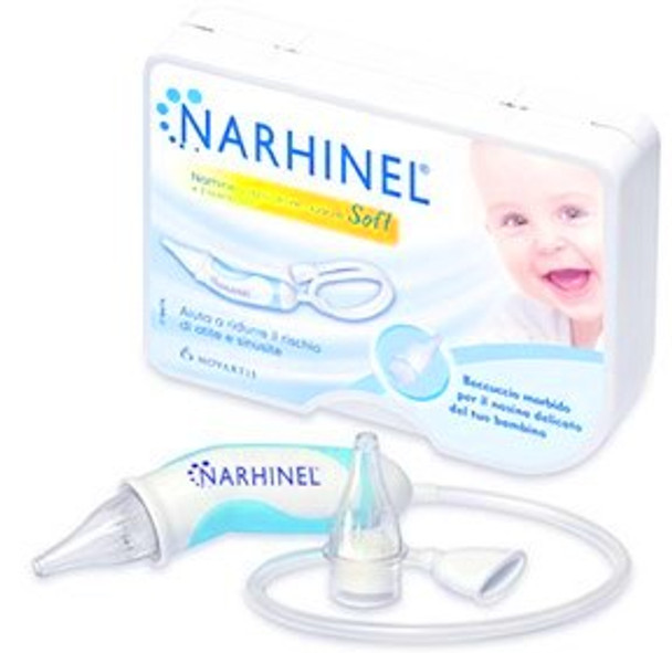 Narhinel - Aspiratore Nasale Soft + 2 Ricariche 