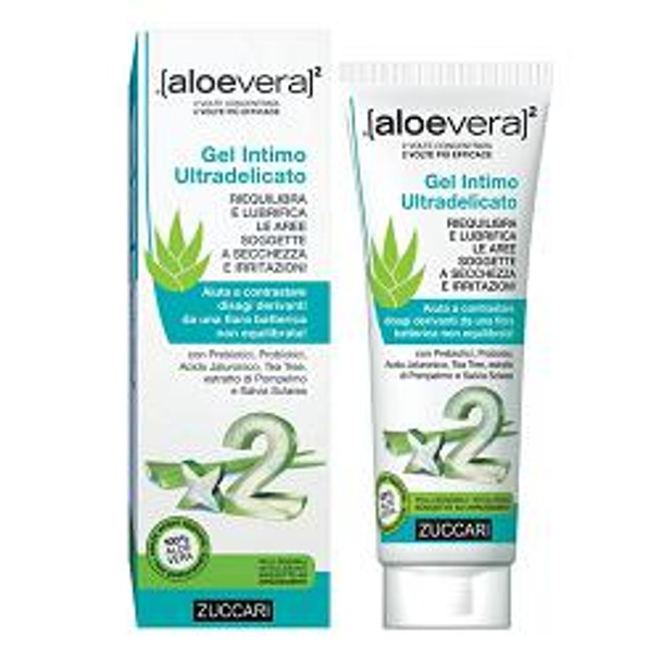 Zuccari - Aloevera2 Gel Intimo Ultradelicato Confezione 80 Ml
