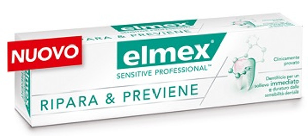 Elmex - Sensitive Professional Ripara e Previene Confezione 75 Ml 