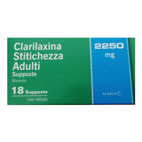 Almus - Clarilaxina Stitichezza Confezione 18 Supposte