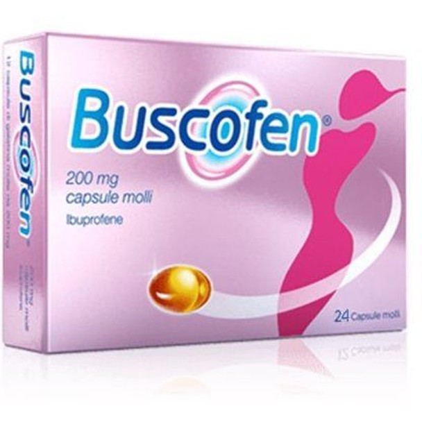 Buscofen - Ibuprofene 200 Mg Confezione 24 Capsule Molli 