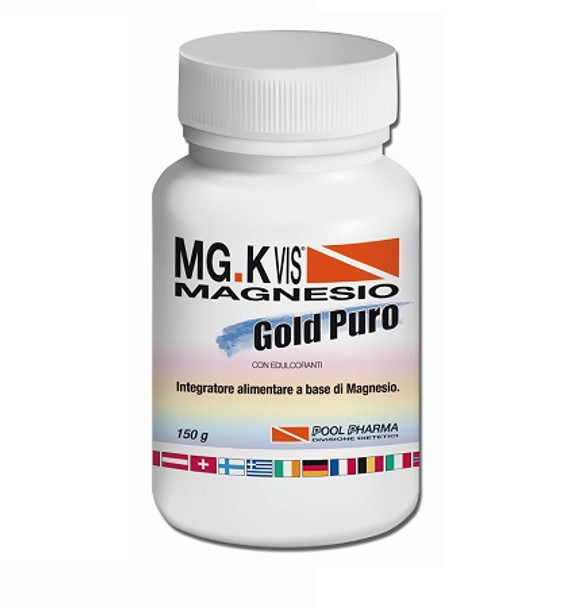 MG K Vis - Magnesio Gold Puro Confezione 150 Gr