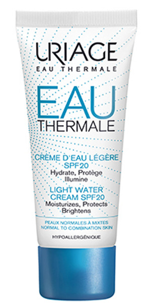 Uriage - Eau Thermale Crema Leggera Idratante Spf 20+ Confezione 40 Ml